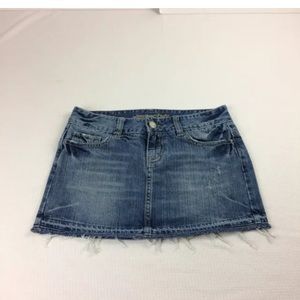 American eagle women’s denim jeans skirt size 4